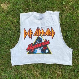 Def Leppard band tee